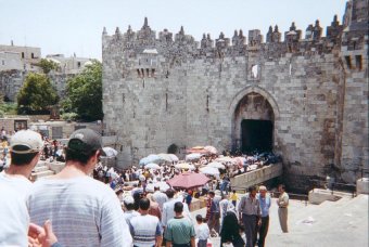 Porte de Damas un jour de marché